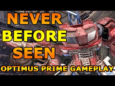 NEVER BEFORE SEEN OPTIMUS PRIME GAMEPLAY! (Transformers WFC)