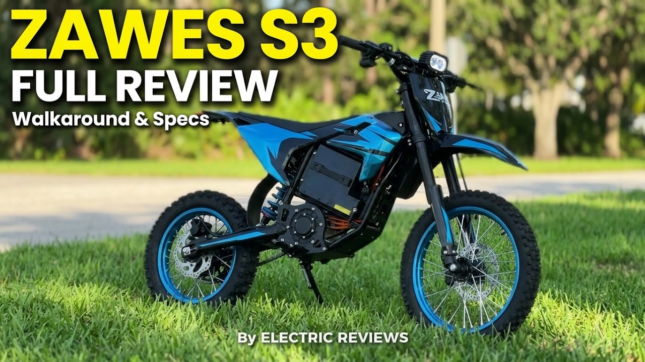 ZAWES S3: FULL WALKAROUND, COMPONENTS & RIDE TEST / Electric Reviews
