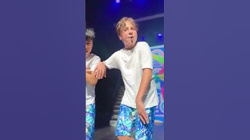 Thumbnail of Jackson is having the BEST TIME EVER performing on the #KIDZBOPNeverStop Live Tour!