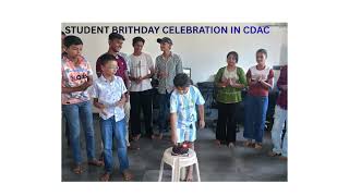 STUDENT BRITHDAY CELEBRATION IN CDAC