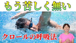 【初心者必見】クロールの息継ぎテクニック3つ！【苦→楽】