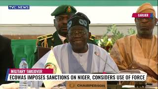 ECOWAS Imposes Sanctions On Niger, Considers The Use Of Force In Response To The Military Takeover screenshot 3