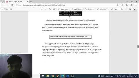 IT Telkom Purwokerto Praktikum Proglan MODUL 1 PBO - [Arya putra nur Prabowo] - [1901197]