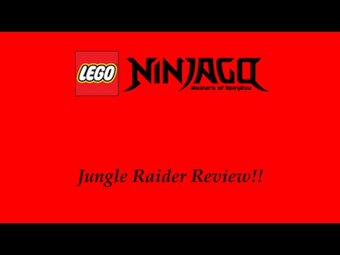 YouTube thumbnail: LEGO Ninjago 2015 Jungle Raider Review! 70755