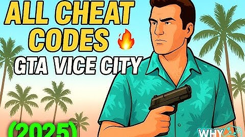 🔥 All GTA Vice City Cheat Codes (2025) | Unlimited Money, Cars & Weapons