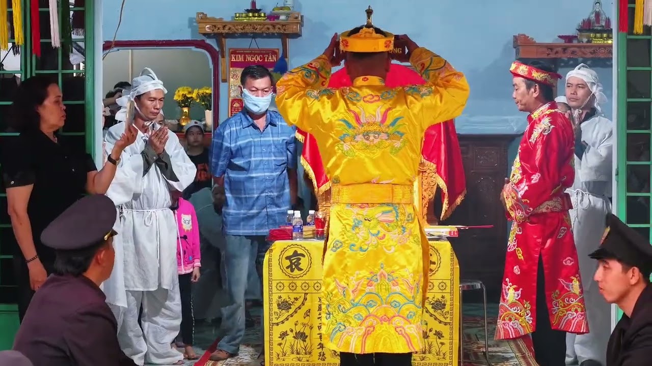 Trại hòm BA CÔNG thực hiện tang lễ ông Nghiêm Văn Khoa(1957) ấp Tân Đức xã Minh Thạnh TPHCM