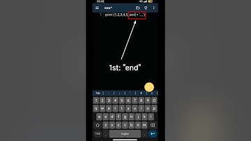 The sep and end Parameters Explained In Python🐍 -Stop Printing New Lines! #shorts #python #sep #end