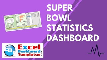 Excel Super Bowl Statistics Dashboard