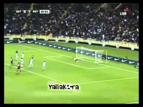 اهداف و ملخص مباراة مصر و قطر 28 12 2012