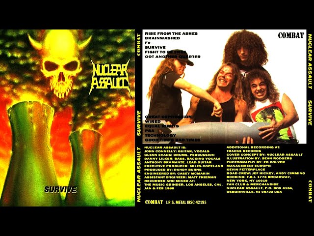 Nuclear Assault | US | 1988 | Survive | Full Album | Thrash Metal | Rare Metal Album class=