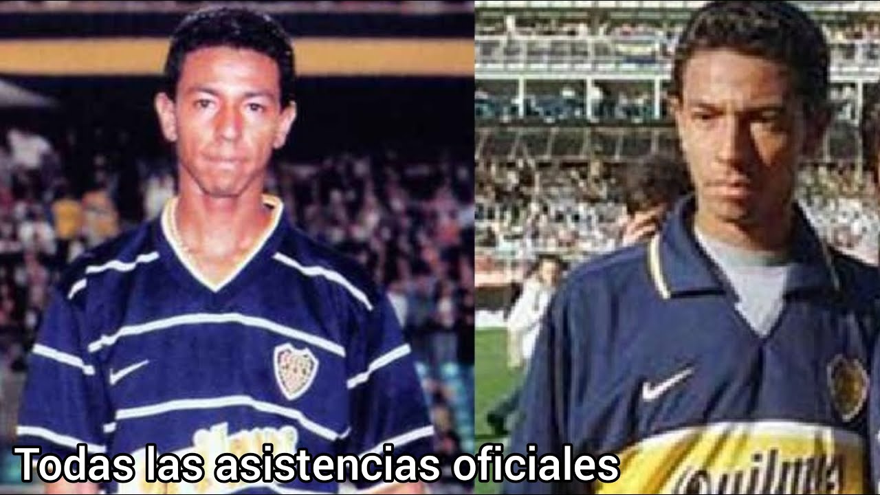 Todas las asistencias de Nolberto Solano en Boca | En partidos oficiales