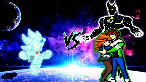 Sonic Supernova V3 VS Ben 10 S3 V4 (all form) in Mugen