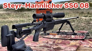 Steyr-Mannlicher SSG 08. Обзор и отстрел.