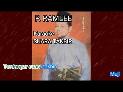 P RAMLEE   SUARA TAKBIR karaoke m1