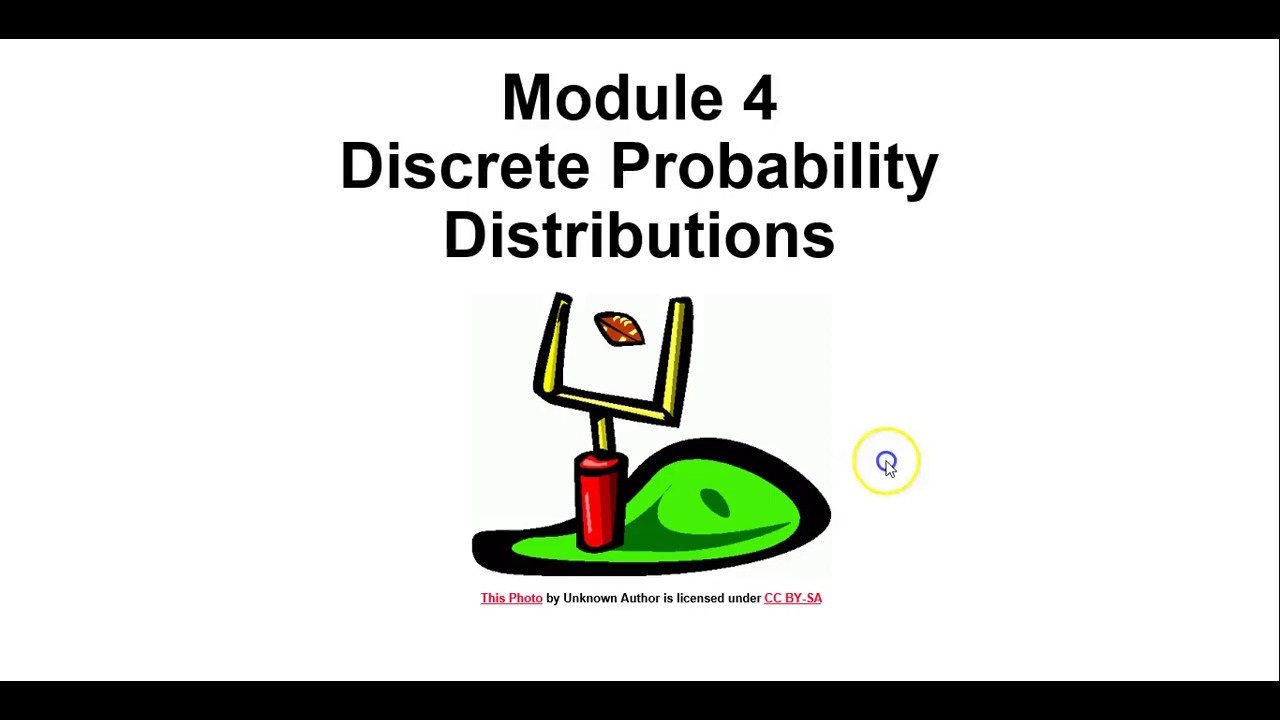 ⁣Module 4 Discrete Probability Distributions