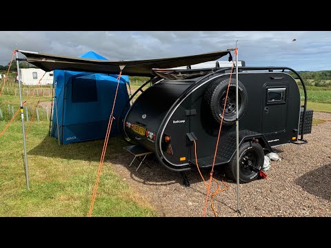 Camping with the Bushcamp Explorer Teardrop Caravan post COVID-19 Lockdown - Walkaround Video