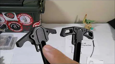 Do-It-Yourself Gas Defeating Charging handle with gasket DIY