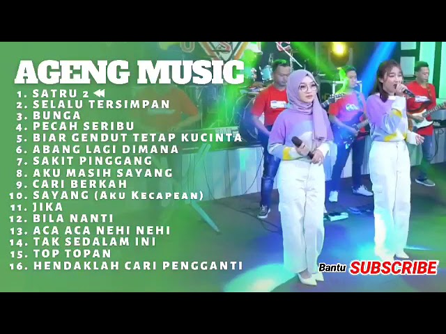 SATRU 2   Duo Ageng ft Ageng Music Official Live Music Full Album 2022 #agengmusic #agengmusik2022 class=