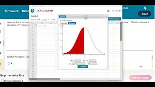 Math 14 6.1.23-T Draw a graph & find the probability of a bone density test score greater than -1.51
