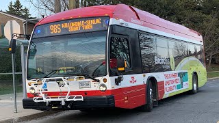 TTC Full North Ride Video on 6658 on route 98 Willowdale-Senlac to Peckham via Sheppard-Yonge Stn