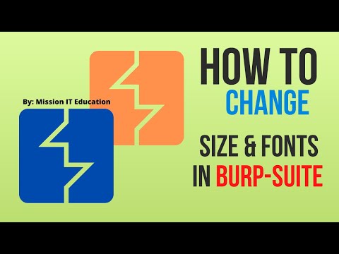 How to Change Fonts & Size in Burp-Suite PRO | Cyber Security Videos | Web Penetration Testing