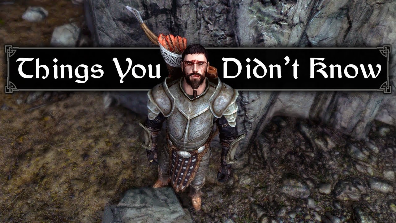10 Things You Probably Didn't Know You Could Do In Skyrim (part 2)