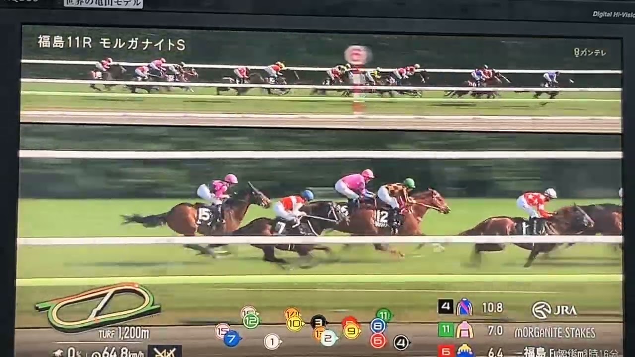 競馬実況動画2026】第1回福島競馬6日目モルガナイトステークス