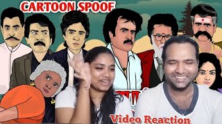Arunachalam Movie Spoof😂😜🤭🤪| Cat Toonz Video Reaction | Tamil Couple Reaction | WHY Reaction