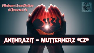 Anthrazit – Mutterherz (CZ subtiles)