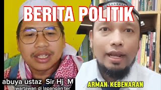 SKETSA JENAKA POLITIK Ringkasan Berita Arman & Mahussin.