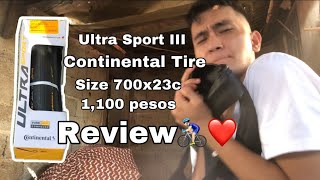 Ultra Sport III(700x23c) Continental Tires Review #gcn #continentaltires #700x23ctire