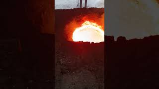 17Metric Ton molten metal ladle #metallurgy #viral #engineering #mechanical #metal #steel