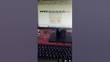 Symbols of emoji #computertricks #asmr #gaming #computer #tricks