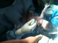 My baby Real life baby being born (turn your speakers down!)