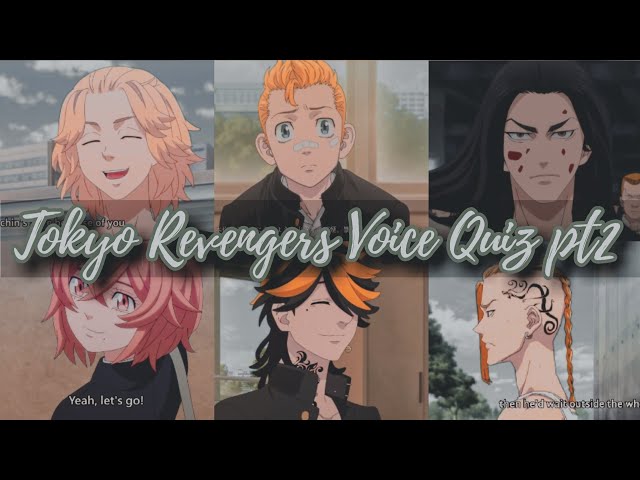 TOKYO REVENGERS QUIZ // 18 questions // easy to hard 