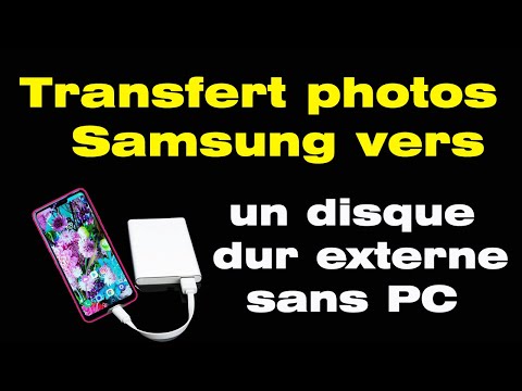 Vidéo: Connecter un disque dur externe à un smartphone Android : 7 étapes Vidéo: Connecter un disque dur externe à un smartphone Android : 7 étapes