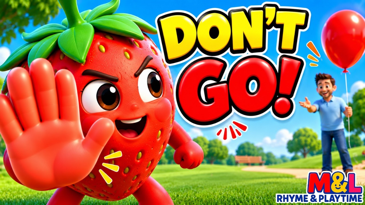 Don't Go with Strangers! 🍓 Stranger Safety Song for Kids | Fruity
