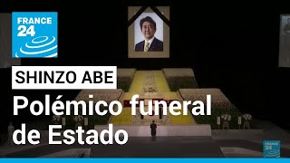 Japón despidió a Shinzo Abe en un funeral de Estado tan polémico como su vida política