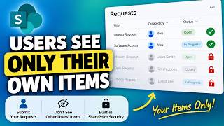 SharePoint List Permissions: Users See Only Their Own Items