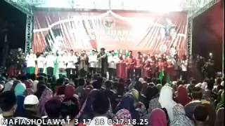 MafiaSholawat Alun-alun Karanganyar (2/3) 16-maret-2018
