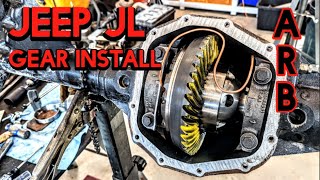 How to ReGear a Jeep Wrangler JL Dana 44 with ARB Install