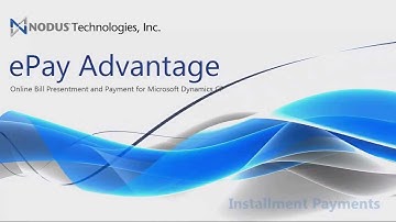 Installment Payments (Nodus Online Bill Pay)