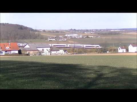 ICE-Umleitung (ICE1 und ICE4) in Butzbach (25.02.2018, 13:27-14:40 Uhr)
