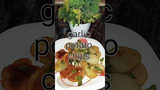 Garlic potato chips very easy recipe shorts youtube shorts potato snacks viral