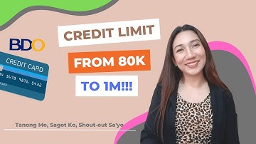 Credit Limit Increase from 80k to 1M?! (Tanong Mo, Sagot Ko) | C R I S E L L E