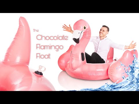 Chocolate Flamingo Float!