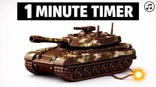 1 MINUTE TIMER  bomb💣[CHOCOLATE TANK] 🪖🍫