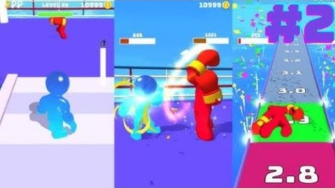 Blob N Giant: Blob Clash Runner 3D! - GamePlay Part #2 All Levels 13 - 24(Android,İos)