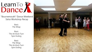 #Salsa Dancing Workshop Summary - 'The Wrap', Armlock Turn - Bournemouth Dance Break 2023