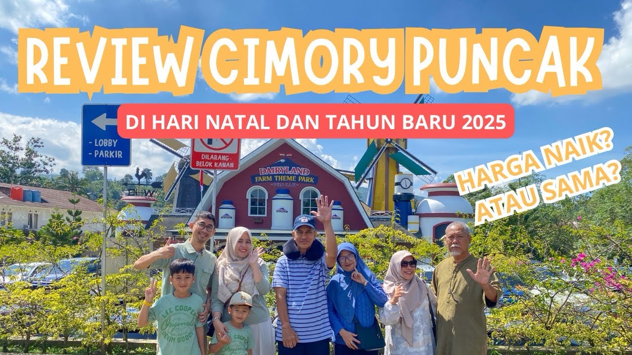 REVIEW DAIRYLAND FARM THEME PARK CIMORY PUNCAK TERBARU | WISATA HIBURAN ANAK DI PUNCAK 